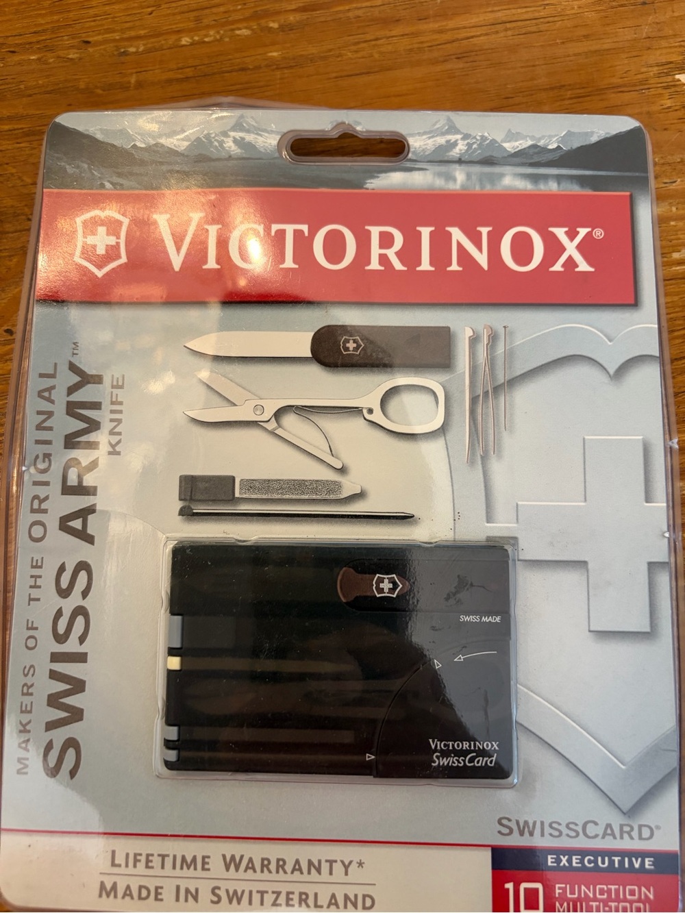 Victorinox SwissCard Executive Multi-Tool Card - Black